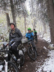 Most Californians don't get to experience riding in snow. Too bad. This day was one of the best I ever had on a bike.