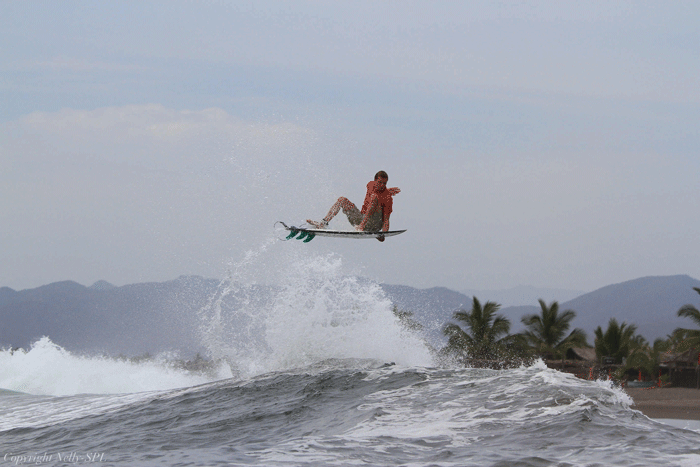 Thiermann brings his skate influence to the water. Photo: Nelly