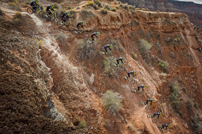 Tyler McCaul goes very big at the 2013 Red Bull Rampage (Ian Collins)