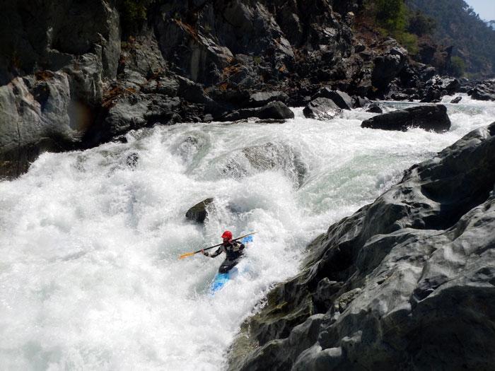PBR – Paddle Burnt Ranch Gorge, Trinity River, Rapid #3. Photo: Wes Schrekengost
