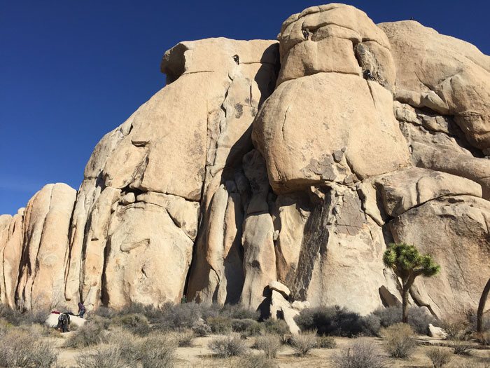 Intersection Rock right off Park Blvd with classic routes and character-building moves.