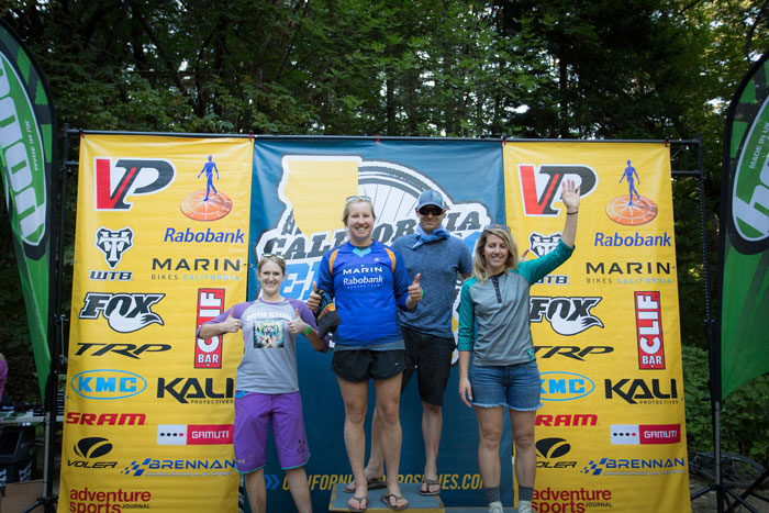 TRP Brake Zone winners were Ryan Gorman at 33.9mph for the men and Amy Morrison at 30.4mph. Amy and Kathy Pruitt were were just behind Morrison. through the zone.