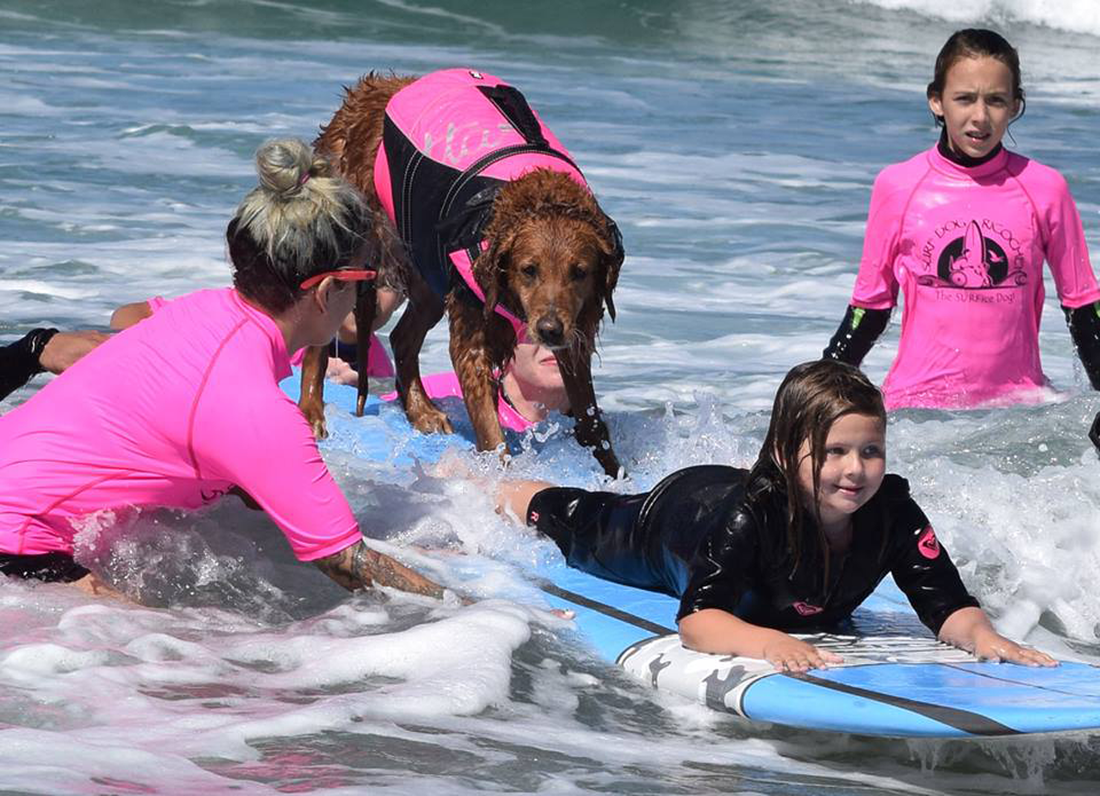 Six year old Sasha has autism. Kids with special needs typically have an adult supervising them at all times. But when they surf with Ricochet, it’s often the first time they’ve done something completely on their own, which can be very empowering for them. 