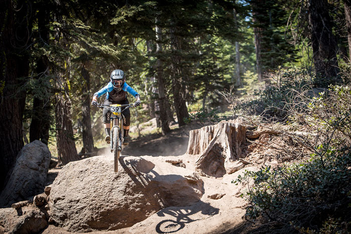 Kathy Pruitt charging along to 1st place Pro Women in the Golden Tour. Photo: Called to Creation.