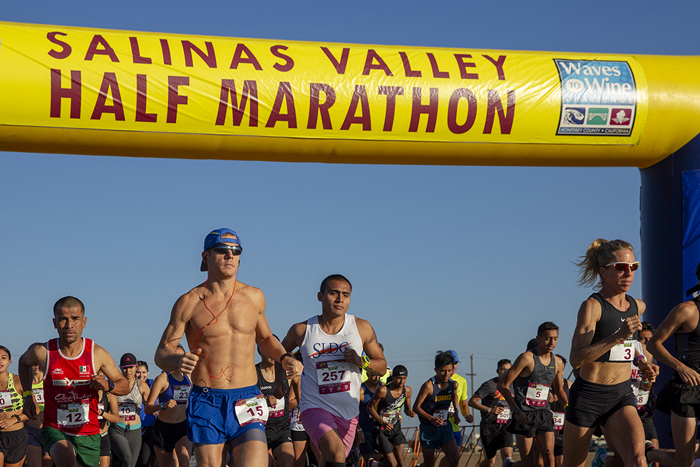 Sunny Skies Greet Runners at 9th Annual Salinas Valley Half Marathon