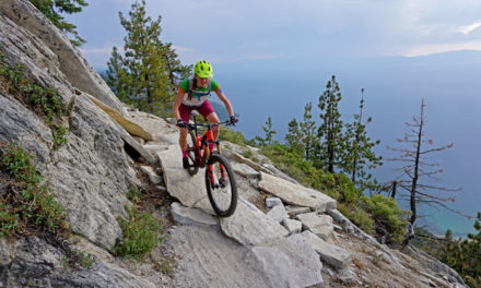 Biking the Tahoe Rim Trail