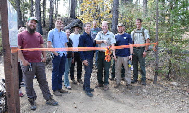 Trail Opening Ceremony at Rush Creek Lodge at Yosemite
