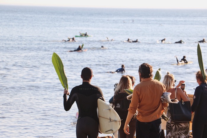 paddle out for MSA