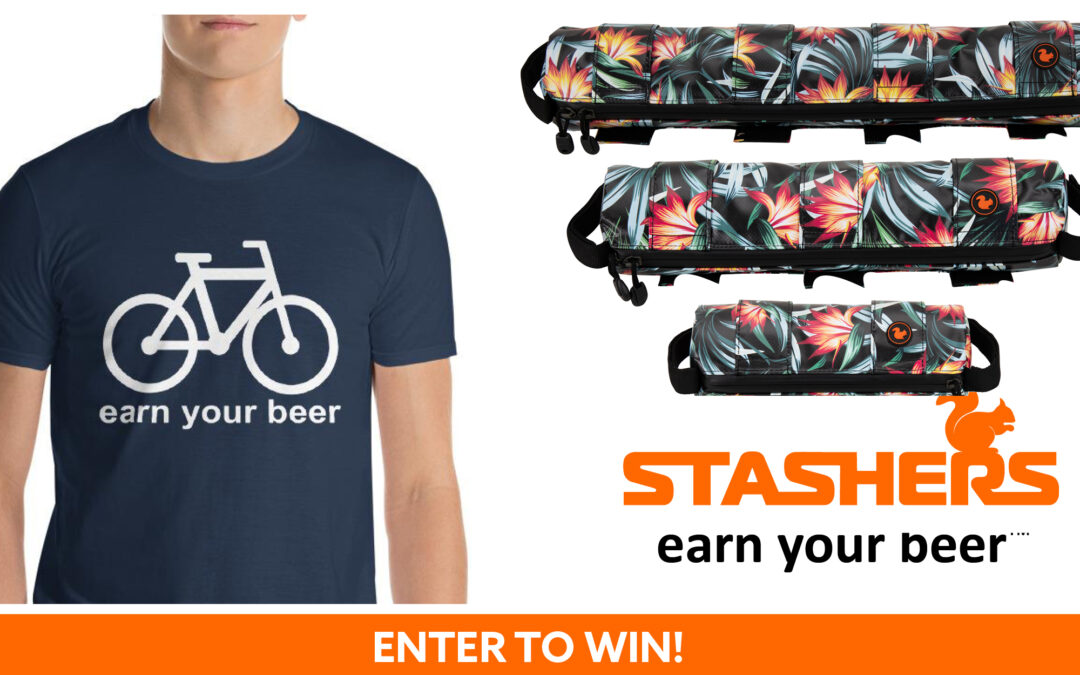 Win a STASHERS Adventure Bag and Earn Your Beer T-Shirt