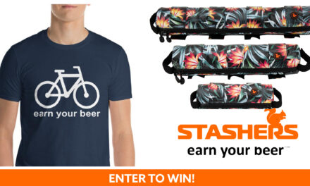 Win a STASHERS Adventure Bag and Earn Your Beer T-Shirt