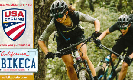  Free Membership to USA Cycling with Purchase of CA Bike Plate