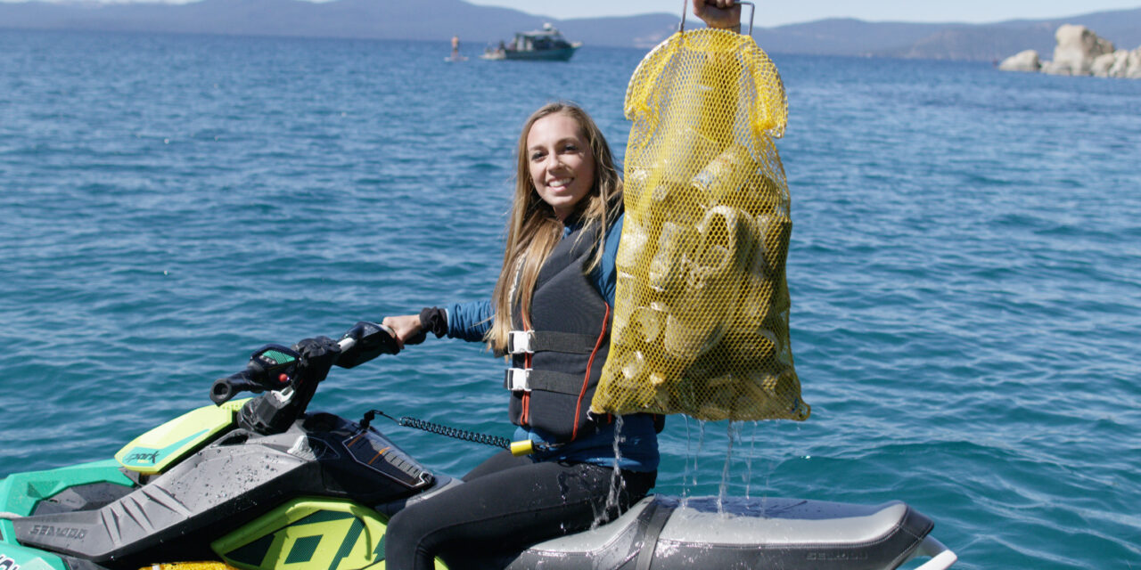 SCUBA Dive Team Removed 8,122 Pounds of Trash from Lake Tahoe’s East Shore