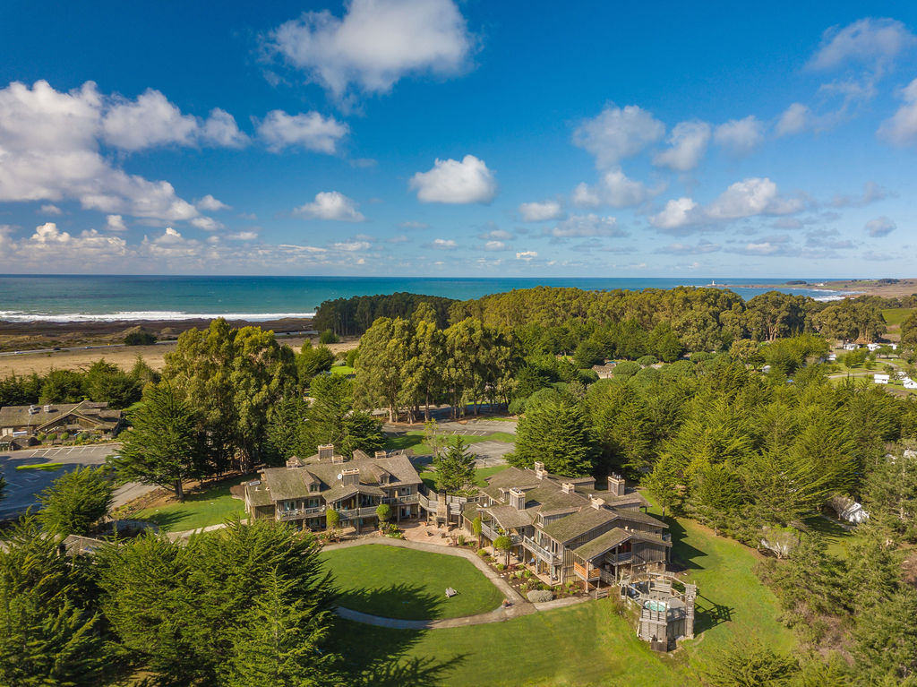 Photo of Costanoa property with ocean in the background