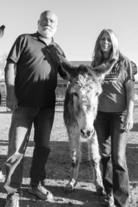 Image of Mark and Amy of Peaceful Valley Donkey Rescue