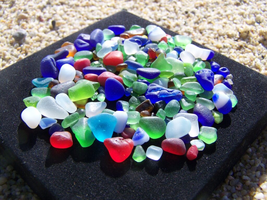 Hunting for Sea Glass  Adventure Sports Journal