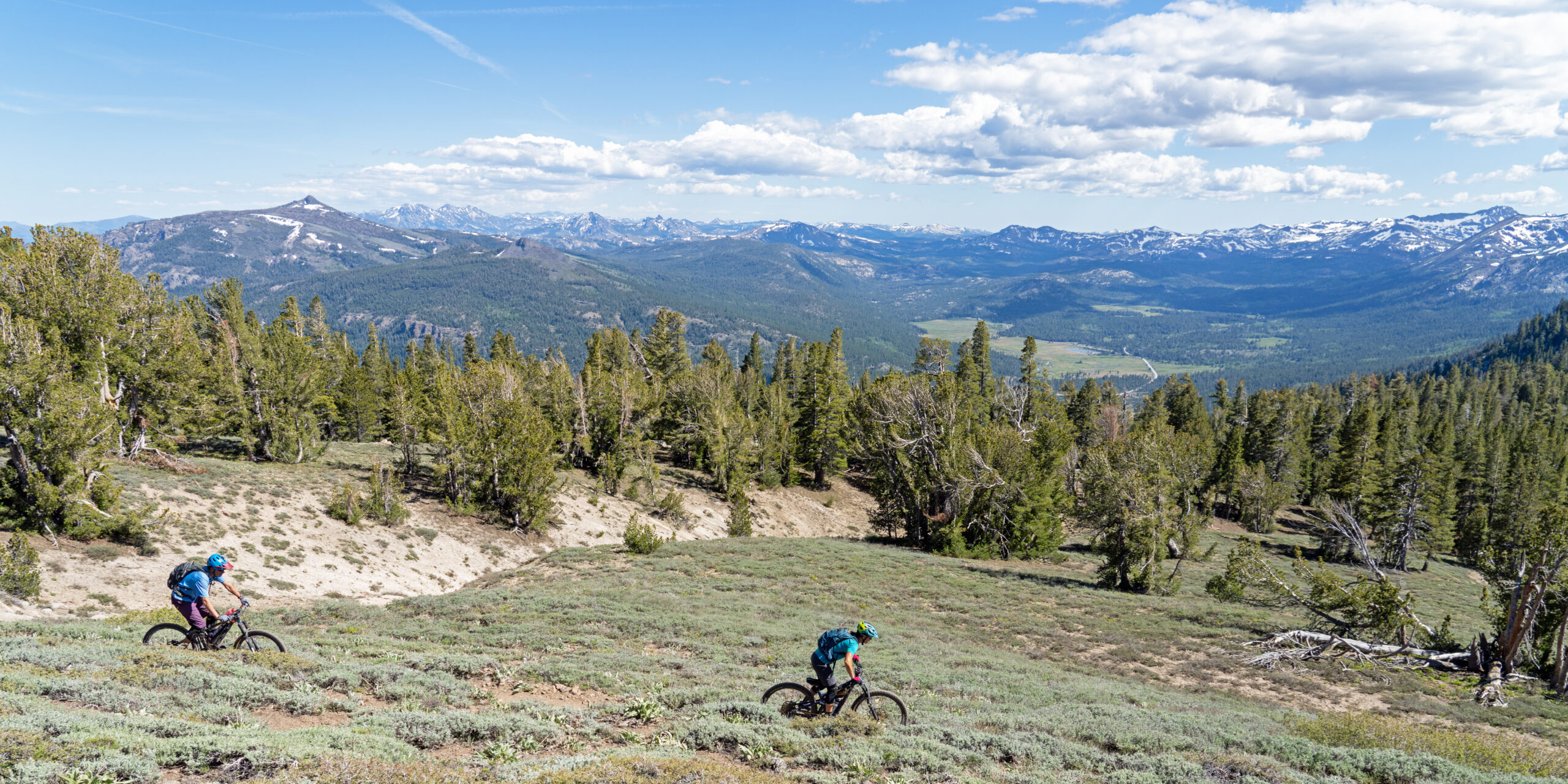 Biking in the Tahoe basin | Photo Credit Anthony Cupaiuolo