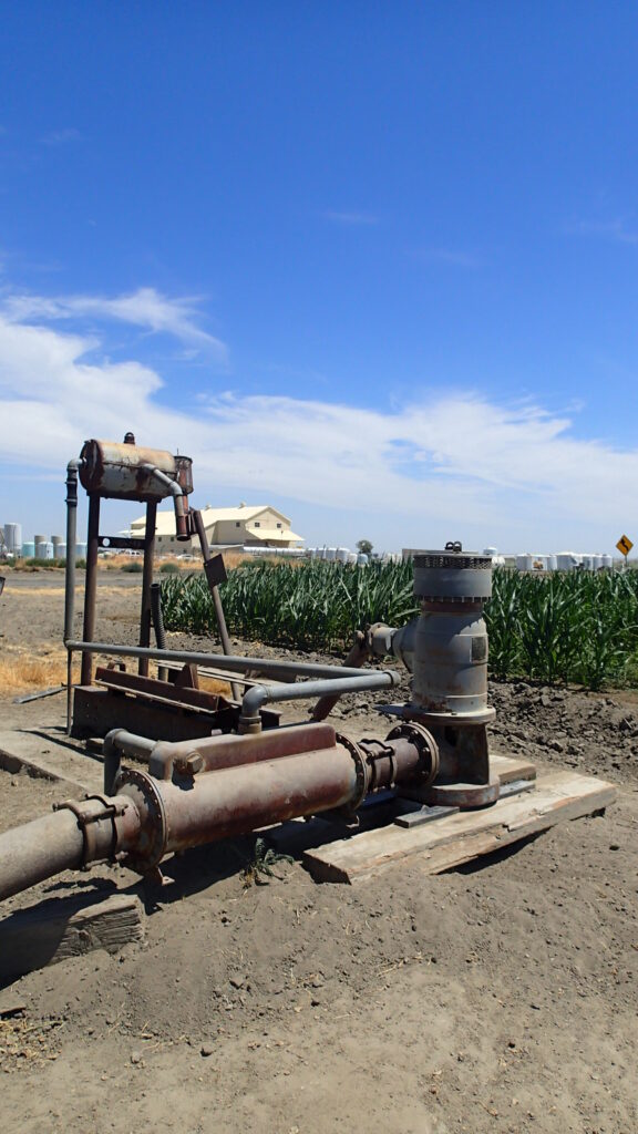 Water system in the central valley.