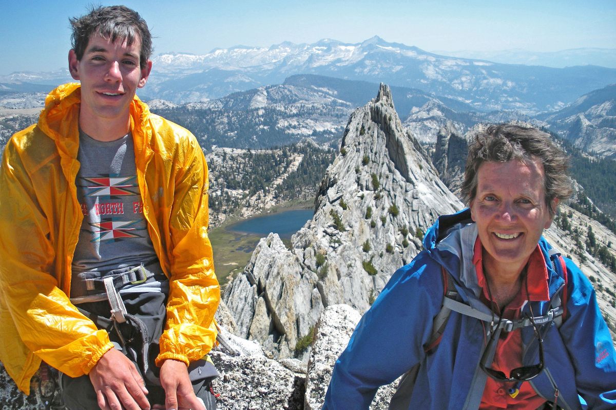 wolownick and her son alex honnold