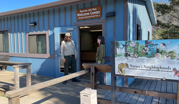 New Rancho del Oso Welcome Center is Open at Big Basin Redwoods State Park