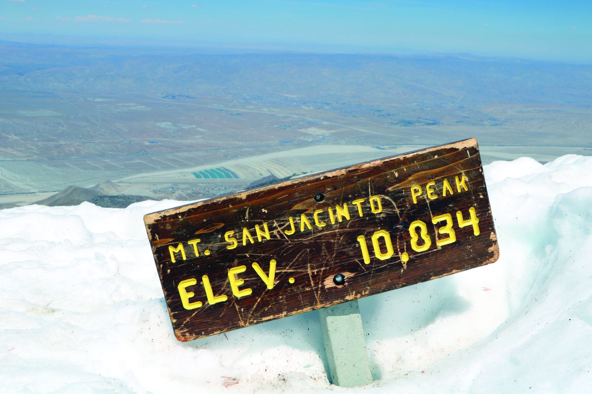 San Jacinto summit
